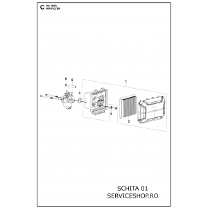 Motor Husqvarna HS166A (599912501)